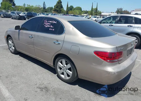 2005 Lexus Es 330 из США, поврежденный, VIN JTHBA30G655098190